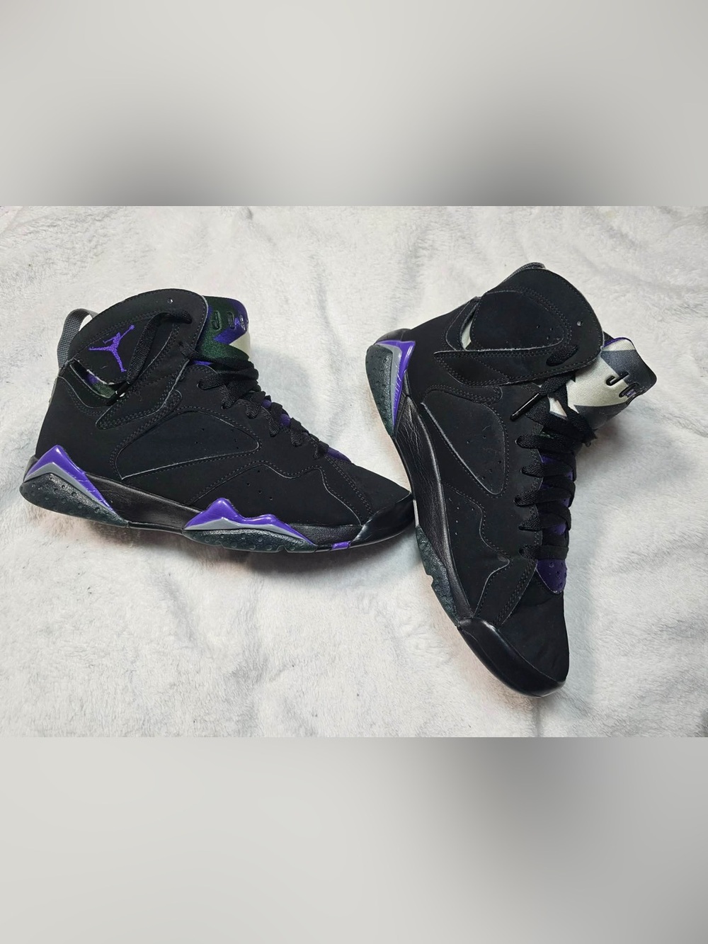 Jordan retro 7 “ray allen”  Black and Purple Sneakers